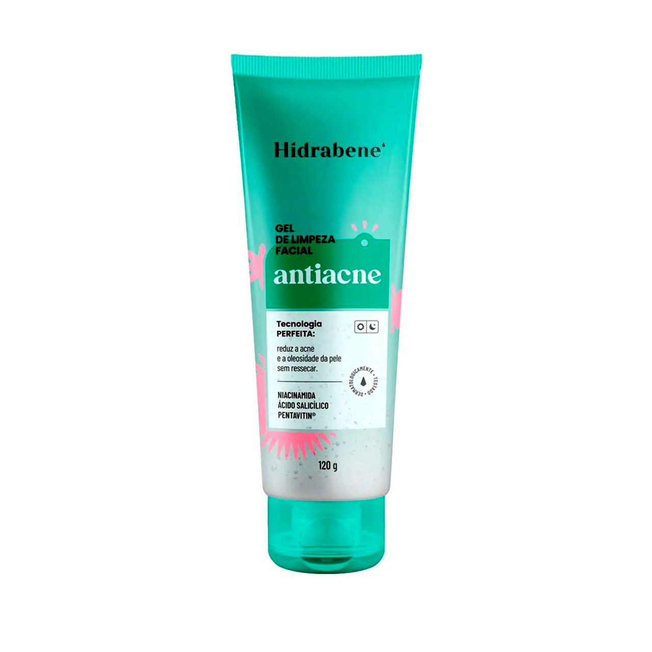 Gel De Limpeza Facial Antiacne Hidrabene 120g