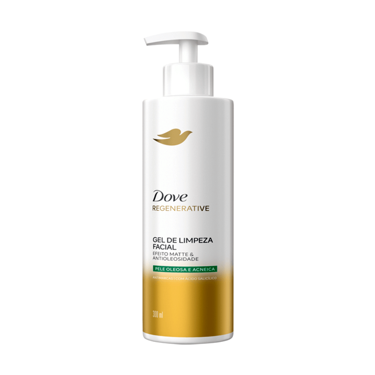 Dove Regenerative Gel De Limpeza Facial Anti-oleosidade/acne 300ml