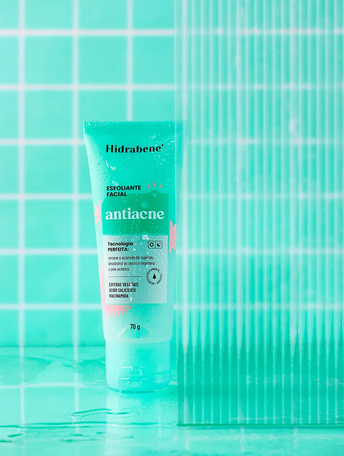 Esfoliante Facial Antiacne Hidrabene 70g - Imagem 2