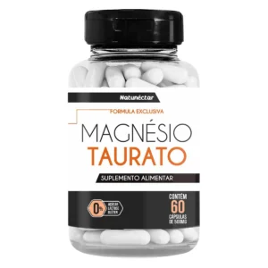 Magnésio Taurato 60 Cápsulas Natunéctar