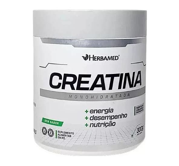 Creatina Monohidratada 300g Herbamed