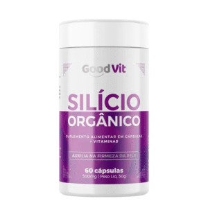 Silício Orgânico  Sem Sabor 500mg 60cáps -  GOOD VIT