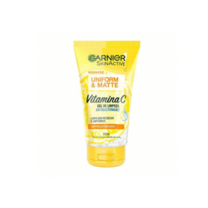 Gel de Limpeza Facial Uniform & Matte Vitamina C 150ml Garnier