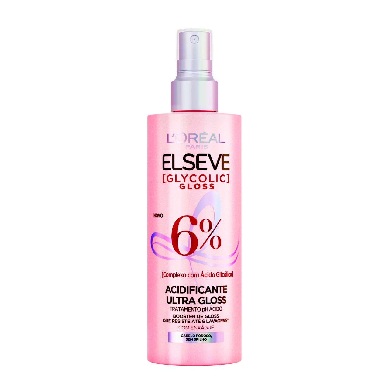 Elseve Acidificante Glycolic Gloss 400ml descrição